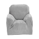 Max Maxb Stretchy Solid Sofa Sette Cover Couch L-Shaped Slipcover Protectors Gray