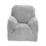 Max Maxb Stretchy Solid Sofa Sette Cover Couch L-Shaped Slipcover Protectors Gray