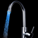 Max Maxb Glow LED Water Faucet Temperature Sensor Light RGB 3 Colors Shower Tap #29