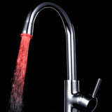 Max Maxb Glow LED Water Faucet Temperature Sensor Light RGB 3 Colors Shower Tap #29