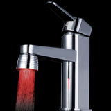 Max Maxb Glow LED Water Faucet Temperature Sensor Light RGB 3 Colors Shower Tap #18