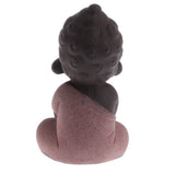 Yixing Tea Pet Figurine Statue Home Ornaments Pink Buddha 7.6x4.5cm