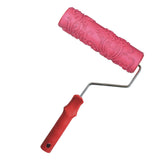 Max Maxb 7 Inch Patterned Paint Roller Wall Wood Painting with Handle #14 PR500
