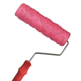 Max Maxb 7 Inch Patterned Paint Roller Wall Wood Painting with Handle #14 PR500