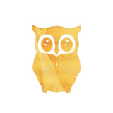 Max Maxb 3D Mirror Style OWL Removable Decal Wall Sticker DIY Decorative Mural -Gold