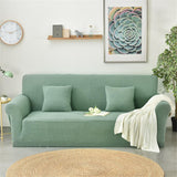 3-Seater Sofa Cover Spandex Elastic Couch Case Slipcover Decor Pine Green