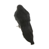 Max Artificial Feathered Small Crows Birds Ravens Props Halloween Decor #2 Black