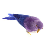 Max Maxb Lifelike Perched Woodland Birds Artificial Feathered bird Crafts Colorful #5