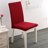 Max Maxb Stretch Dining Room Chair Cover Slipcover Stool Seat Protector Decor Carmine