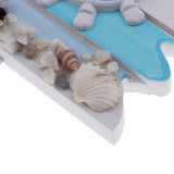 Max Maxb Decorative Nautical Seaside Wood&Metal Mounted Hanger Coat Hooks Wall Rack#3