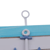 Max Maxb Decorative Nautical Seaside Wood&Metal Mounted Hanger Coat Hooks Wall Rack#2