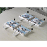 Max Maxb Decorative Nautical Seaside Wood&Metal Mounted Hanger Coat Hooks Wall Rack#1