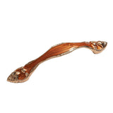 Maxbell  Classic Wardrobe Door Handles Amber Orange