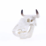 Max Maxb Resin Buffalo Skull Aquarium Ornament Fish Tank Reptile Terrarium Decoration