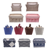 Max Foldable Storage Bin Closet Toy Box Container Organizer Bag Basket Box -Blue