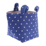 Max Foldable Storage Bin Closet Toy Box Container Organizer Bag Basket Box -Blue