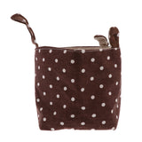 Max Foldable Storage Bin Closet Toy Box Container Organizer Bag Basket Box-Brown