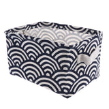 Max Foldable Storage Bin Toy Box Container Cotton Cloud Printed Organizer Basket