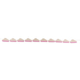 Max Cloud DIY Wood Banner Garland Wedding Decorative For Bedroom Wall -Pink