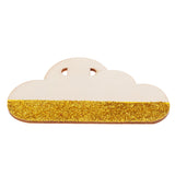 Max Cloud DIY Wood Banner Garland Wedding Decorative For Bedroom Wall -Gold