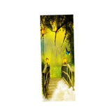 Maxbell 3D Self Adhesive Door Wall Fridge Sticker Mural Scene Home Decor Decal #6