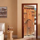 Maxbell 3D Self Adhesive Door Wall Fridge Sticker Mural Scene Home Decor Decal #7