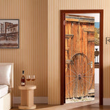 Maxbell 3D Self Adhesive Door Wall Fridge Sticker Mural Scene Home Decor Decal #7