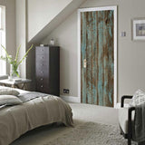 Maxbell 3D Self Adhesive Door Wall Fridge Sticker Mural Scene Home Decor Decal #9