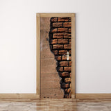 Maxbell 3D Self Adhesive Door Wall Fridge Sticker Mural Scene Home Decor Decal #11