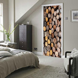 Maxbell 3D Self Adhesive Door Wall Fridge Sticker Mural Scene Home Decor Decal #12