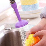 Max Maxb Kitchen Faucet Water Saving Regulator Water Filter Violet, 10.5cm Height