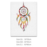 Max Maxb Colorful Canvas Oil Painting Picture Wall Art Hanging Decor Dream Catcher M