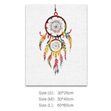 Max Maxb Colorful Canvas Oil Painting Picture Wall Art Hanging Decor Dream Catcher L