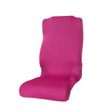 Office Elastic Swivel Chair Cover Armchair Protector Slipcover Rose Red L