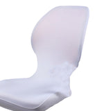 Maxbell Elastic Swivel Computer Chair Cover Office Seat Slipcover Protector - White