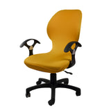 Max Maxb Elastic Swivel Computer Chair Cover Office Seat Slipcover Protector - Golden