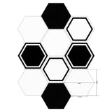 Max Maxb 10 Pieces PVC Tile Stickers Waterproof Non-Slip Floor Sticker Wall Decal #2
