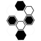 Max Maxb 10 Pieces PVC Tile Stickers Waterproof Non-Slip Floor Sticker Wall Decal #2