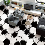 Max Maxb 10 Pieces PVC Tile Stickers Waterproof Non-Slip Floor Sticker Wall Decal #2