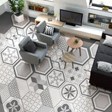 Max Maxb 10 Pieces PVC Tile Stickers Waterproof Non-Slip Floor Sticker Wall Decal #3