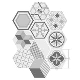 Max Maxb 10 Pieces PVC Tile Stickers Waterproof Non-Slip Floor Sticker Wall Decal #3