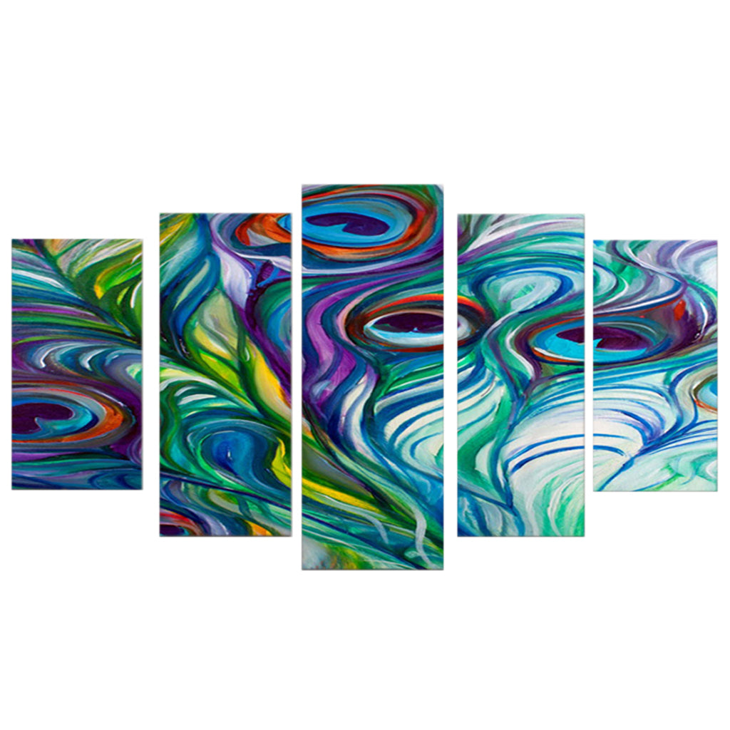Maxbell  Modern Abstract Art Oil Painting Canvas Print Wall Art Poster Home Decor #7