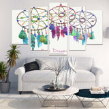 Max Maxb 5pcs Modern Art Bohemia Style PVC Painting Print Wall Art Poster Decor #1