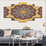 Max Maxb 5pcs Modern Art Bohemia Style PVC Painting Print Wall Art Poster Decor #2