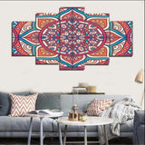 Max Maxb 5pcs Modern Art Bohemia Style PVC Painting Print Wall Art Poster Decor #4