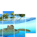 Max Maxb Modern Art Painting PVC Print Picture Home Wall Decor Unframed Sea Turtle