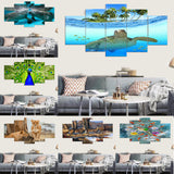 Max Maxb Modern Art Painting PVC Print Picture Home Wall Decor Unframed Sea Turtle