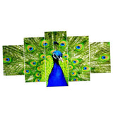 Max Maxb Modern Art Painting PVC Print Picture Home Wall Decor Unframed Peacock