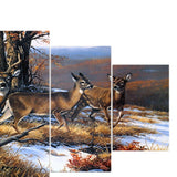 Max Maxb Modern Art Painting PVC Print Picture Home Wall Decor Unframed Deers