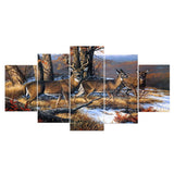 Max Maxb Modern Art Painting PVC Print Picture Home Wall Decor Unframed Deers